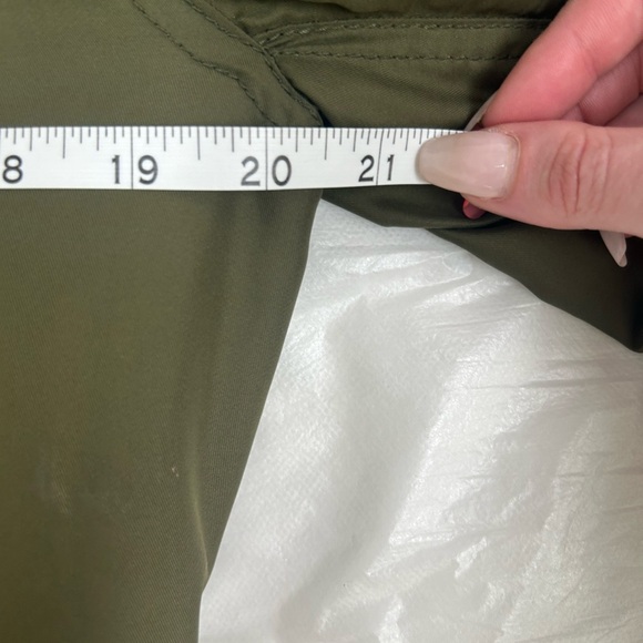 Topshop green bomber jacket women’s size 2 - Picture 4 of 9